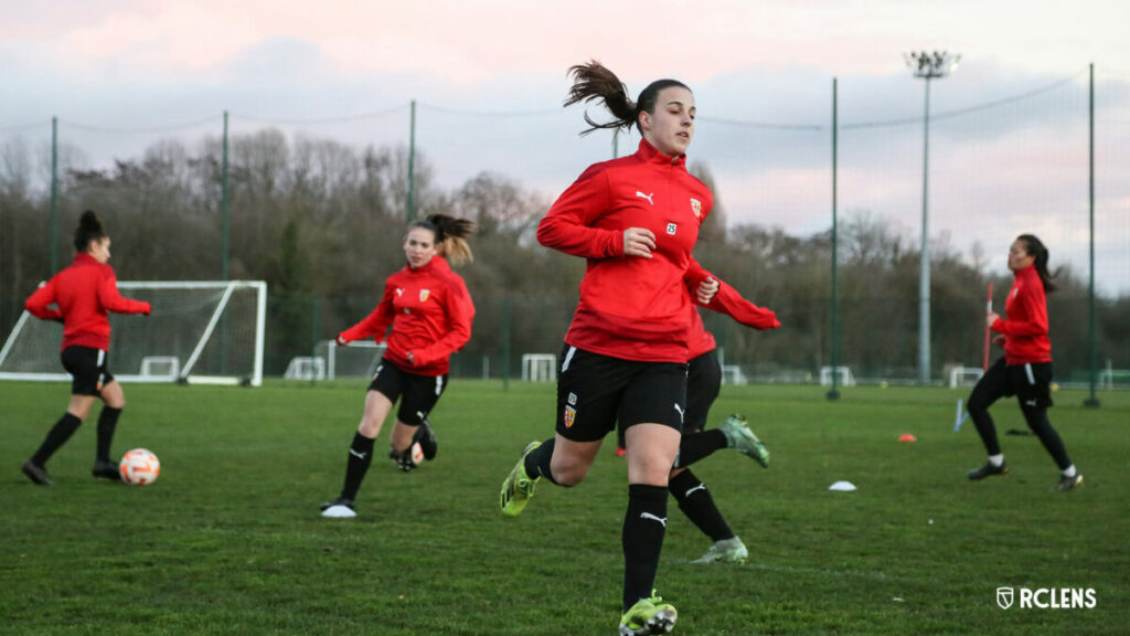 Entraînement RC Lens féminin - Photo RC Lens