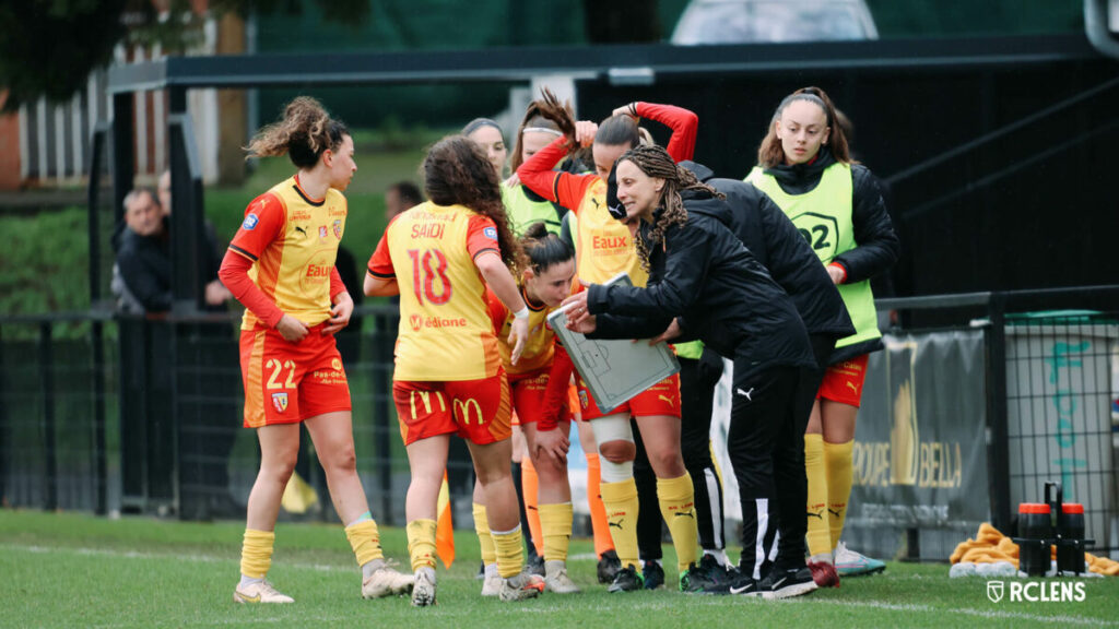 Sarah M'Barek et le RC Lens féminin