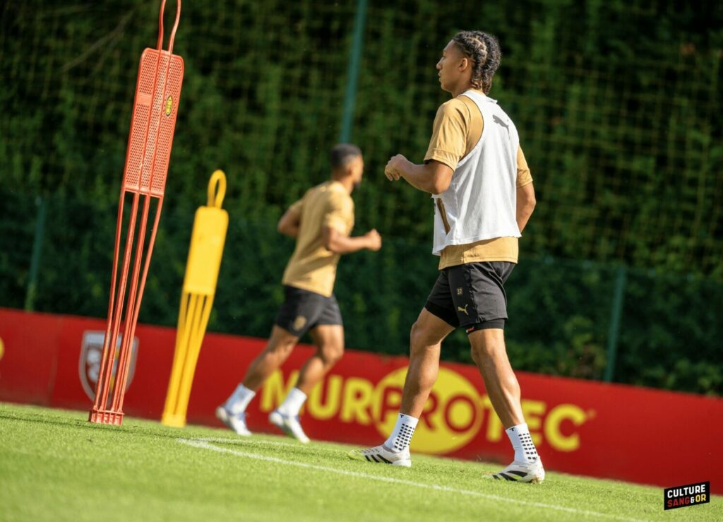 Reprise de l'entraînement du RC Lens