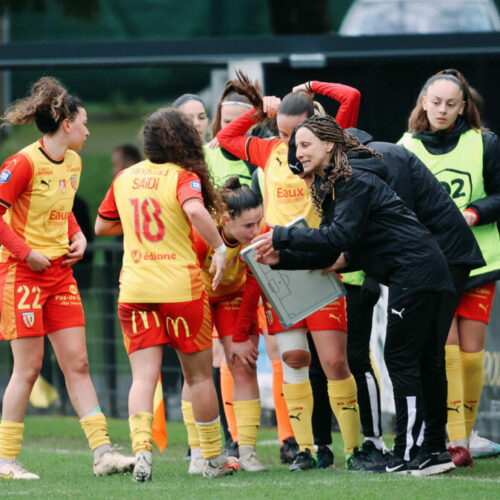 Sarah M'Barek et le RC Lens féminin